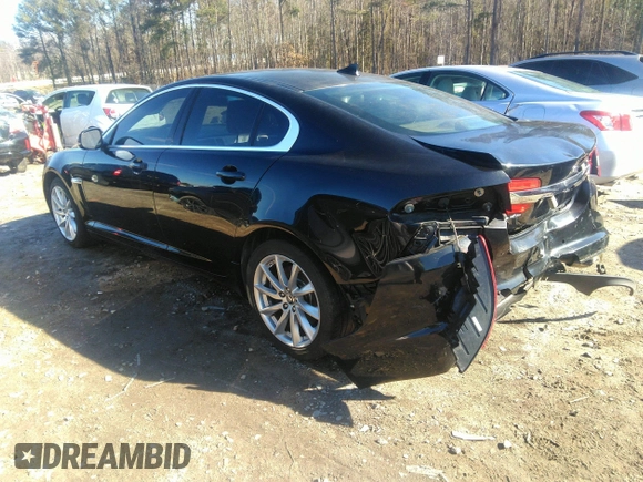 2013 Jaguar XF I4 RWD with VIN SAJWA0ES7DPU05482, listed as a IAAI auction lot 41445294 with 1 mi miles. Bid and sale history available at carsss.com. Image 3.
