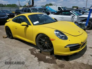 2015 Porsche 911 Carrera with VIN WP0AA2A96FS106430, listed as a Copart auction lot 61243483 with 61,635 mi miles. Bid and sale history available at carsss.com. Image 4.