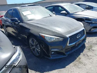 2020 Infiniti Q50 Luxe with VIN JN1EV7AP4LM200388, listed as a IAAI auction lot 42595654 with 38,366 mi miles and . Bid and sale history available at DreamBid. Image 1.