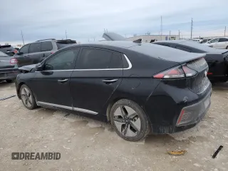 2021 Hyundai Ioniq Limited z VIN KMHC05LC1MU254424, wystawiony jako Copart lot #83341754 z przebiegiem Nie podano mil oraz Szkoda całkowita • Salvage title. Historia ofert i sprzedaży dostępna na DreamBid. Obrazek 2.