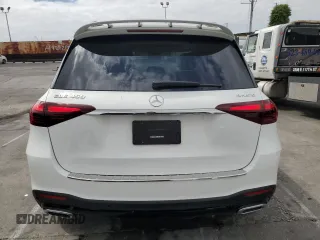 2024 Mercedes-Benz GLE 450 with VIN 4JGFB5KB2RB166243, listed as a Copart auction lot 53145105 with 9,598 mi miles and Salvage title. Bid and sale history available at DreamBid. Image 6.