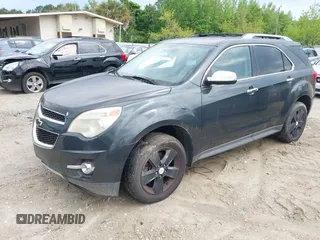 2013 Chevrolet Equinox LTZ with VIN 2GNALFEK1D1123980, listed as a IAAI auction lot 42110538 with 169,820 mi miles. Bid and sale history available at carsss.com. Image 2.