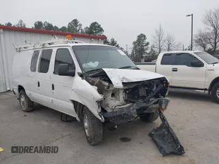2010 Ford Econoline Cargo Commercial z VIN 1FTNE2EL6ADA74667, wystawiony jako IAAI lot #41738313 z przebiegiem 122 139 mil mil oraz . Historia ofert i sprzedaży dostępna na DreamBid. Obrazek 1.