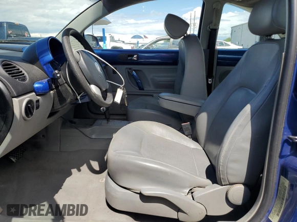 2007 Volkswagen Beetle with VIN 3VWRW31C37M512906, listed as a Copart auction lot 56718745 with 148,796 mi miles and Salvage title. Bid and sale history available at DreamBid. Image 7.