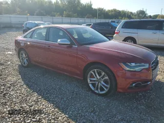 2013 Audi S6 Prestige with VIN WAUJ2BFC1DN084895, listed as a Copart auction lot 73334244 with 110,697 mi miles and Salvage Title. Bid and sale history available at carsss.com. Image 4.