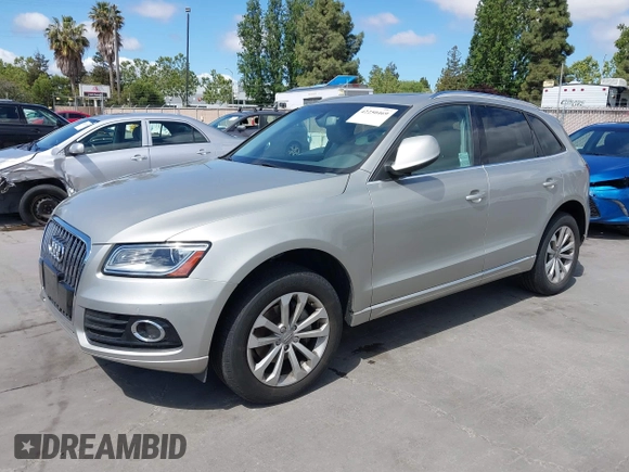 2013 Audi Q5 Premium Plus with VIN WA1LFAFP8DA058907, listed as a IAAI auction lot 42250469 with 113,742 mi miles and . Bid and sale history available at DreamBid. Image 2.