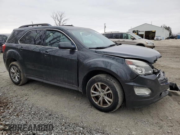 2017 Chevrolet Equinox LT with VIN 2GNFLFEK5H6114519, listed as a Copart auction lot 43800565 with 114,743 mi miles and Salvage Title. Bid and sale history available at DreamBid. Image 4.