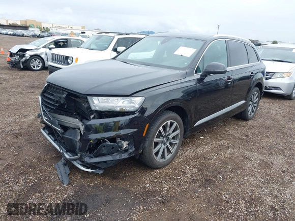 2017 Audi Q7 Premium Plus with VIN WA1LAAF71HD023838, listed as a IAAI auction lot 41924707 with 107,785 mi miles. Bid and sale history available at carsss.com. Image 18.