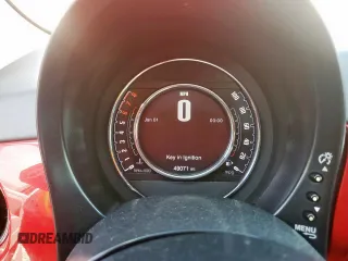2016 FIAT 500 Lounge with VIN 3C3CFFER9GT122184, listed as a Copart auction lot 61877895 with 49,071 mi miles and Salvage title. Bid and sale history available at DreamBid. Image 9.
