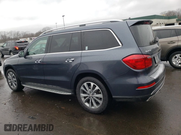 2015 Mercedes-Benz GL-Class GL 450 with VIN 4JGDF6EE1FA484749, listed as a Copart auction lot 41305173 with 77,464 mi miles. Bid and sale history available at carsss.com. Image 2.