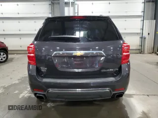 2016 Chevrolet Equinox LTZ with VIN 2GNFLGE38G6345864, listed as a Copart auction lot 50096375 with 137,447 mi miles and Salvage Title. Bid and sale history available at carsss.com. Image 6.