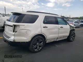 2018 Ford Explorer Sport with VIN 1FM5K8GT4JGB01013, listed as a Copart auction lot 60746615 with 73,583 mi miles and Salvage title. Bid and sale history available at DreamBid. Image 3.