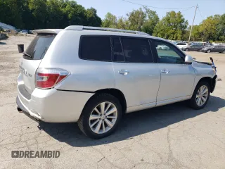 2008 Toyota Highlander Hybrid with VIN JTEEW41A482013140, listed as a Copart auction lot 70886844 with 0 mi miles and Salvage Title. Bid and sale history available at carsss.com. Image 3.