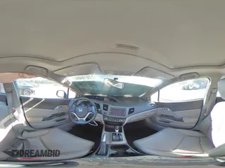 2012 Honda Civic EX-L with VIN 19XFB2F94CE048523, listed as a Copart auction lot 77019404 with 210,391 mi miles and Salvage Title. Bid and sale history available at DreamBid. Image 14.