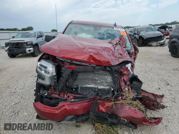 2024 Chevrolet Silverado 1500 RST with VIN 1GCUDEE86RZ138927, listed as a Copart auction lot 65021614 with 0 mi miles and Salvage Title. Bid and sale history available at carsss.com. Image 5.