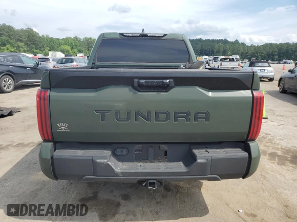 2022 Toyota Tundra 2WD SR5 with VIN 5TFLA5ABXNX012503, listed as a Copart auction lot 55940694 with 48,510 mi miles and Salvage Title. Bid and sale history available at carsss.com. Image 6.