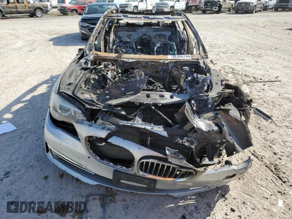 2013 BMW 7 Series 740Li with VIN WBAYE4C59DD137002, listed as a Copart auction lot 82580744 with Not provided miles and Non repairable. Bid and sale history available at DreamBid. Image 5.