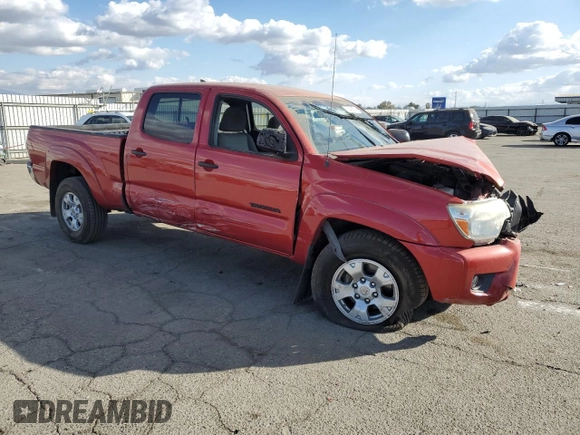 2014 Toyota Tacoma PreRunner with VIN 3TMKU4HN9EM041641, listed as a Copart auction lot 78539804 with Not provided miles and Salvage title. Bid and sale history available at DreamBid. Image 4.