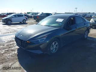 2021 Hyundai Elantra SE with VIN 5NPLL4AG2MH047465, listed as a IAAI auction lot 40949209 with 1 mi miles. Bid and sale history available at carsss.com. Image 17.