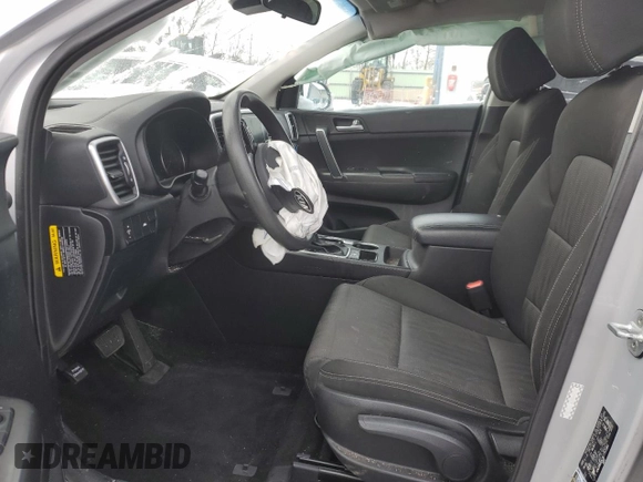 2020 Kia Sportage LX with VIN KNDPM3AC8L7757284, listed as a Copart auction lot 84895354 with 109,122 mi miles and Salvage Title. Bid and sale history available at DreamBid. Image 7.