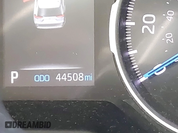 2022 Toyota RAV4 Hybrid XLE with VIN 4T3RWRFVXNU077426, listed as a IAAI auction lot 42067829 with 44,508 mi miles. Bid and sale history available at carsss.com. Image 7.