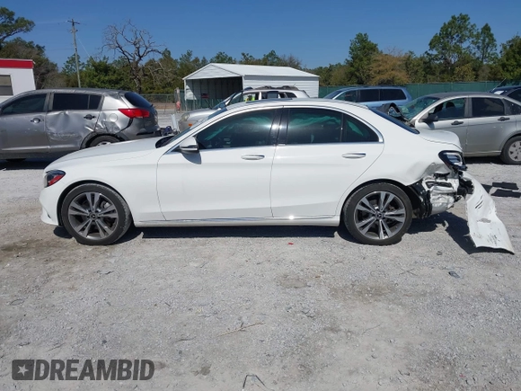 2021 Mercedes-Benz C 300 with VIN W1KWF8DBXMR608750, listed as a IAAI auction lot 41735468 with 20,712 mi miles and . Bid and sale history available at carsss.com. Image 14.
