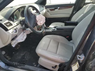 2011 Mercedes-Benz C 300 Sport with VIN WDDGF8BBXBR142614, listed as a Copart auction lot 42601125 with 112,480 mi miles and Salvage Title. Bid and sale history available at carsss.com. Image 7.