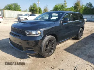 2020 Dodge Durango GT Plus with VIN 1C4RDHDG4LC268764, listed as a Copart auction lot 52559625 with 177,379 mi miles and Non Repairable. Bid and sale history available at carsss.com. Image 1.