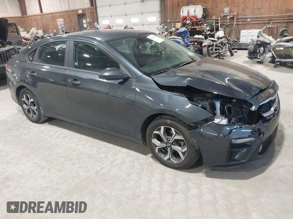 2020 Kia Forte LXS with VIN 3KPF24AD0LE173994, listed as a IAAI auction lot 41974046 with 42,959 mi miles and . Bid and sale history available at carsss.com. Image 1.