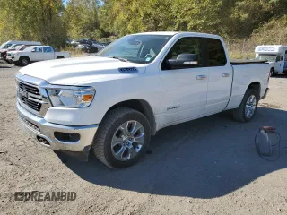 2020 Ram 1500 Big Horn with VIN 1C6RRFBG6LN346059, listed as a Copart auction lot 74730194 with 39,228 mi miles and Salvage Title. Bid and sale history available at carsss.com. Image 1.