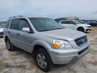 2003 Honda Pilot EX with VIN 2HKYF18443H620002, listed as a IAAI auction lot 41688454 with 213,392 mi miles. Bid and sale history available at carsss.com. Image 1.