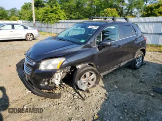 2016 Chevrolet Trax LT z VIN KL7CJLSB0GB712532, wystawiony jako Copart lot #59346095 z przebiegiem 173 172 mil mil oraz Szkoda całkowita • Salvage title. Historia ofert i sprzedaży dostępna na DreamBid. Obrazek 1.