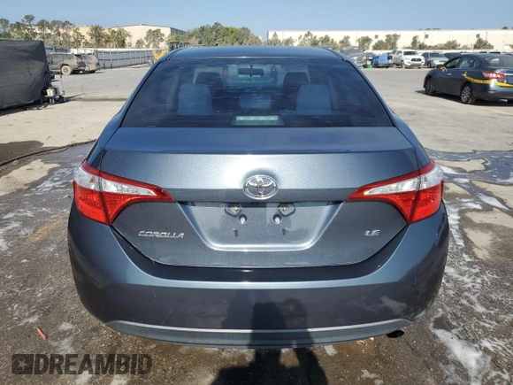2016 Toyota Corolla L with VIN 2T1BURHE9GC682605, listed as a Copart auction lot 55655185 with 104,713 mi miles and Salvage Title. Bid and sale history available at DreamBid. Image 6.