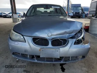 2004 BMW 5 Series 530i with VIN WBANA735X4B808964, listed as a Copart auction lot 49295755 with 143,316 mi miles and Salvage Title. Bid and sale history available at carsss.com. Image 5.