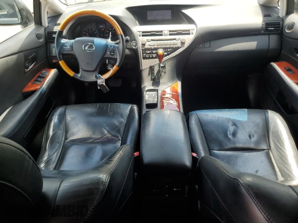 2010 Lexus RX 350 with VIN 2T2BK1BA0AC021772, listed as a Copart auction lot 61842575 with 183,710 mi miles and Salvage title. Bid and sale history available at DreamBid. Image 8.