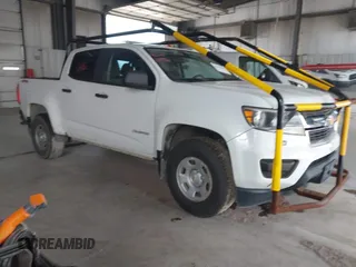 2018 Chevrolet Colorado 4WD Work Truck with VIN 1GCGTBEN4J1253999, listed as a IAAI auction lot 42566486 with 96,526 mi miles and . Bid and sale history available at DreamBid. Image 1.