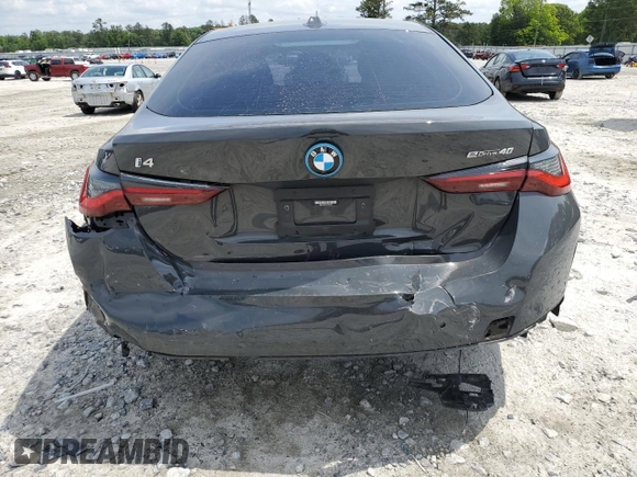 2023 BMW i4 eDrive40 with VIN WBY73AW03PFN64332, listed as a Copart auction lot 54061254 with 31,138 mi miles. Bid and sale history available at carsss.com. Image 6.