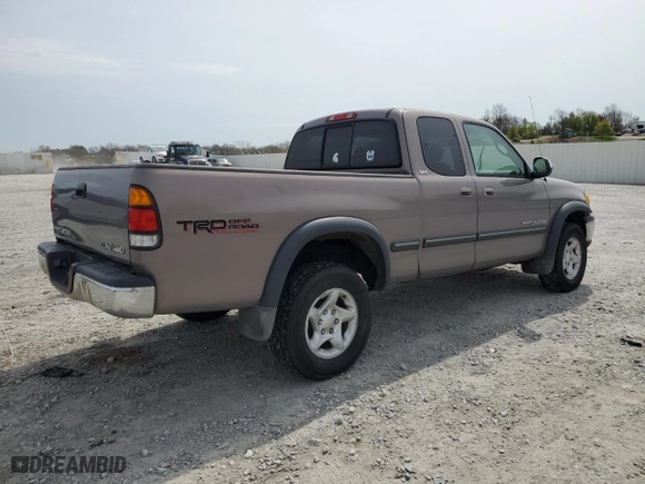 2002 Toyota Tundra SR5 with VIN 5TBBT44132S331903, listed as a Copart auction lot 53545335 with 104,186 mi miles and Clean Title. Bid and sale history available at carsss.com. Image 3.