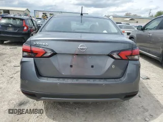 2024 Nissan Versa S with VIN 3N1CN8DVXRL930378, listed as a Copart auction lot 51090915 with 12,333 mi miles and Salvage Title. Bid and sale history available at DreamBid. Image 6.