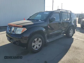2005 Nissan Pathfinder SE with VIN 5N1AR18W75C727940, listed as a Copart auction lot 72528724 with 94,627 mi miles and Salvage Title. Bid and sale history available at carsss.com. Image 1.