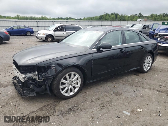 2016 Audi A6 Premium with VIN WAUFFAFC4GN056873, listed as a Copart auction lot 64122565 with 42,581 mi miles and Salvage title. Bid and sale history available at DreamBid. Image 1.
