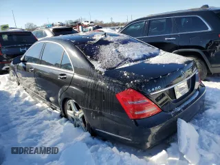 2010 Mercedes-Benz S 400 with VIN WDDNG9FB9AA310731, listed as a Copart auction lot 73375434 with 183,515 mi miles and Salvage Title. Bid and sale history available at DreamBid. Image 2.