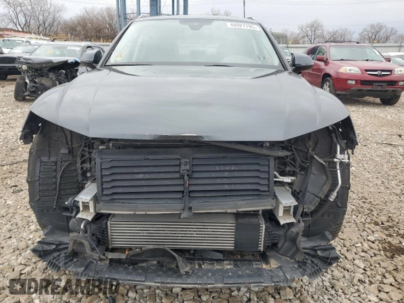 2018 Audi Q5 Premium Plus with VIN WA1BNAFYXJ2020219, listed as a Copart auction lot 48927795 with 52,592 mi miles and Salvage Title. Bid and sale history available at carsss.com. Image 5.
