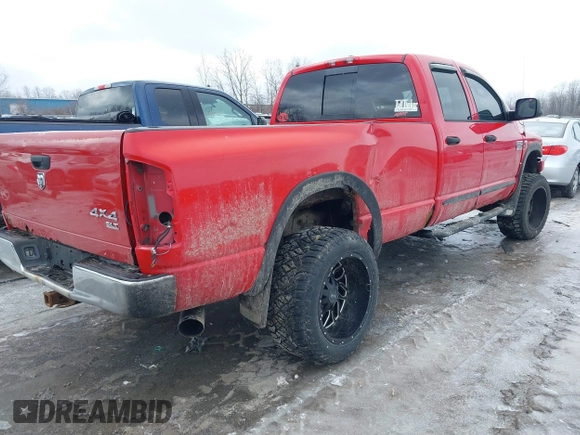 2007 Dodge Ram 2500 SLT with VIN 1D7KS28C17J525897, listed as a IAAI auction lot 41552894 with 426,157 mi miles. Bid and sale history available at carsss.com. Image 4.
