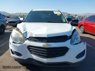 2017 Chevrolet Equinox LS with VIN 2GNFLEEK5H6134988, listed as a IAAI auction lot 41998031 with 57,167 mi miles. Bid and sale history available at carsss.com. Image 12.