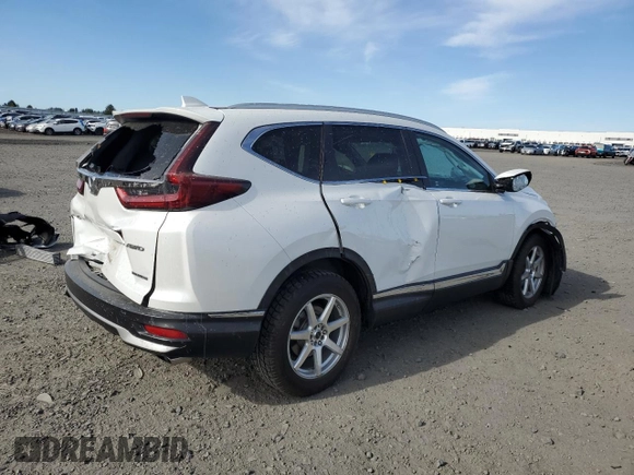 2021 Honda CR-V Touring z VIN 2HKRW2H92MH661297, wystawiony jako Copart lot #55984455 z przebiegiem 23 437 mil mil oraz Szkoda całkowita • Salvage title. Historia ofert i sprzedaży dostępna na DreamBid. Obrazek 3.