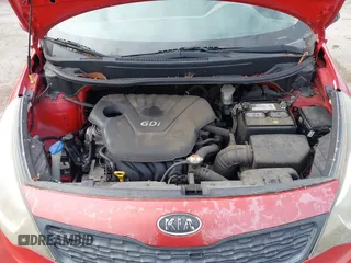 2013 Kia Rio LX with VIN KNADM4A38D6110543, listed as a IAAI auction lot 42068435 with 163,523 mi miles. Bid and sale history available at carsss.com. Image 10.