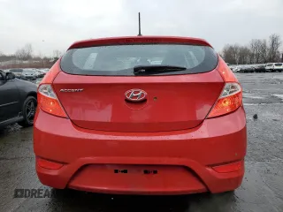 2013 Hyundai Accent GS with VIN KMHCT5AEXDU105425, listed as a Copart auction lot 46799235 with 145,913 mi miles and Salvage Title. Bid and sale history available at carsss.com. Image 6.
