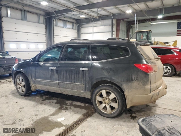 2012 Chevrolet Traverse LTZ with VIN 1GNKVLED1CJ227081, listed as a Copart auction lot 45733715 with 0 mi miles and Clean Title. Bid and sale history available at carsss.com. Image 2.