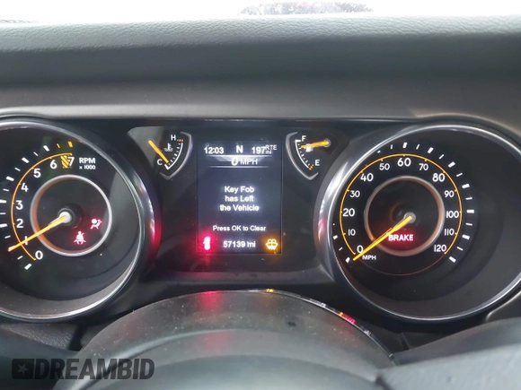 2020 Jeep Wrangler Sport S z VIN 1C4GJXAG8LW266464, wystawiony jako IAAI lot #41958375 z przebiegiem 57 139 mil mil oraz . Historia ofert i sprzedaży dostępna na DreamBid. Obrazek 7.